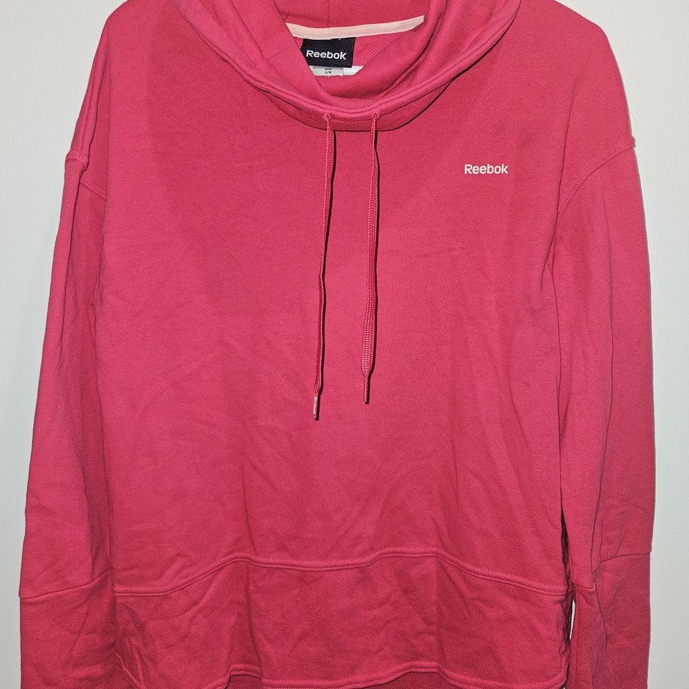 Reebok Pink Pullover Hoodie